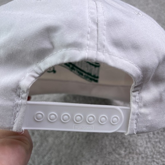 Vintage Dr McGillicuddys Hat Cap Snapback White Green Logo Mint Schnapps Promo‎ - Picture 6 of 9